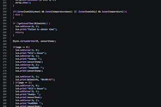 write code and firmware for arduino or esp32
