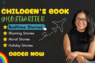 ghostwrite a magical children bedtime story for your childrens book