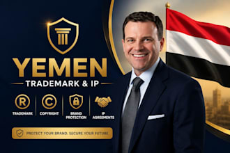 prepare yemen trademark application, copyright and IP agreements