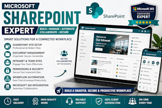 microsoft sharepoint sites, intranet, and document management