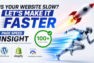 speed optimize wordpress website shopify for google pagespeed insights in 24hrs