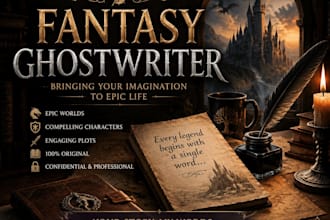 ghostwrite your fantasy story
