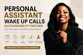 be your personal assistant wake up calls virtual assistant daily motivation