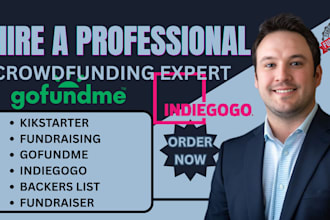 generate valid and active crowdfunding backers list for kickstarter gofundme