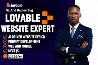 fix lovable ai website, lovable app, lovable saas mvp, lovable dev in 1 hr
