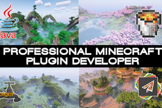 create functional minecraft plugin for paper, spigot, java, minecraft smp server