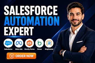 integrate salesforce meta ads gravity forms brevo ringcentral ai automation