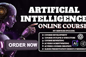 create cybersecurity course content curriculum video scripts slides lesson plan