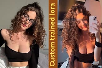 create realistic ai influencer model, lora training, ai fanvue model