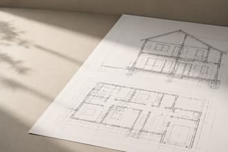create building permit drawings, construction plans autocad and revit