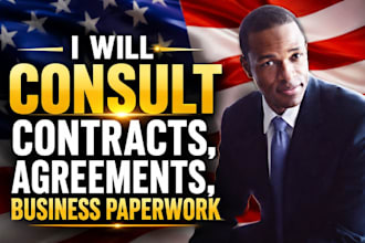 consult contracts, agreements, business paperwork