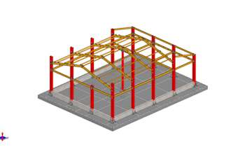 steel house project and details