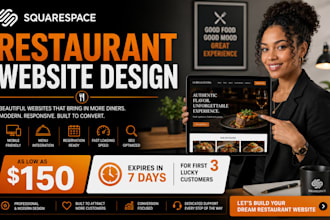 do squarespace restaurant website design and grant squarespace help