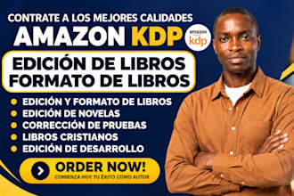 edición de libros de desarrollo y formato de libro corrección christiano novela
