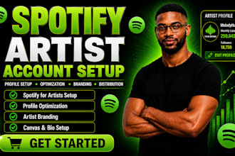 setup, claim, verify, optimize and distribute your spotify for artists account