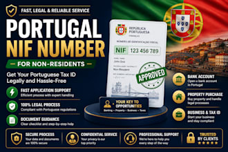 obtain your portugal nif number legally for non residents