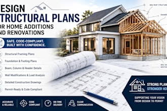 design architectural drawing structural plans for home additions and renovations