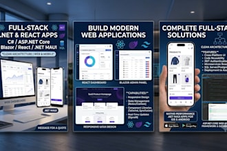 develop full stack web and mobile apps