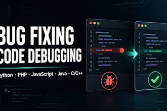 debug and fix bugs in your code