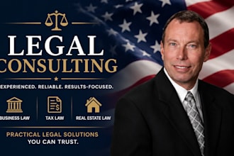 provide expert US legal consulting for business, tax, real estate and contracts