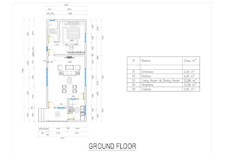 draw house plans, floor plans in autocad from PDF or sketch to dwg