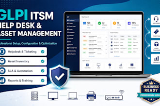 implement glpi itsm helpdesk and asset management system