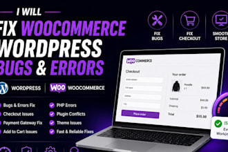 fix woocommerce website wordpress bugs error fix woocommerce checkout wordpress