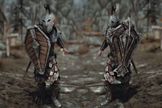 create custom skyrim se armor and weapon mods from scratch