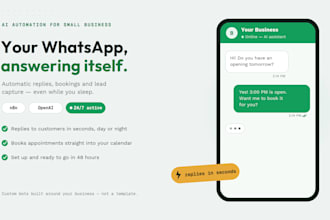 build a whatsapp ai chatbot with n8n for appointment booking