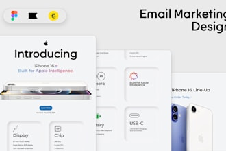 design responsive email templates for mailchimp and klaviyo