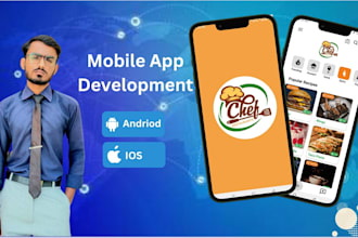 create recipe app for android and ios on client demand