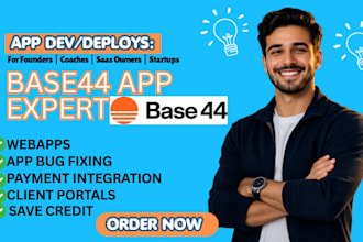 base44 expert, base44 developer, base44 ai app, saas mvp, automation