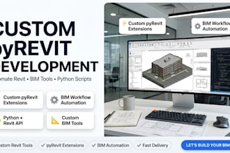 develop custom pyrevit extensions and bim tools