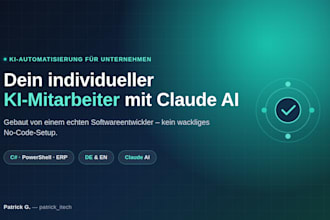 erstelle eine individuelle ki automatisierung für dein unternehmen mit claude ai
