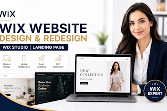 design wix website redesign wix website wix studio landing page wix expert