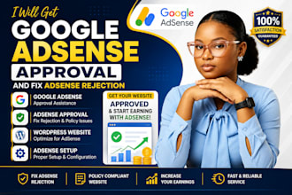 get google adsense approval and fix adsense rejection