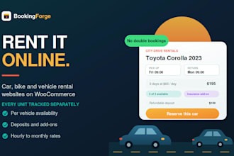 build taxi booking website car rental website for car rentals on wordpress