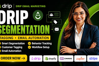 setup drip segmentation drip tagging drip email automation