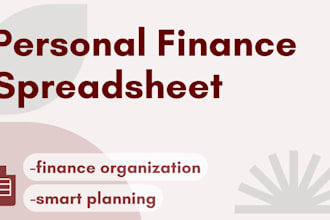 create adaptable personal finance spreadsheets