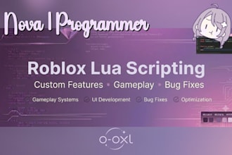 create or improve roblox lua scripts for your game