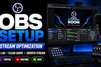 optimize obs studio setup for twitch youtube and streaming