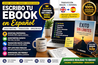captivating spanish ebook writing ghostwriting ghost writer english translation