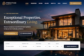 design squarespace realtor website real estate website property listing website