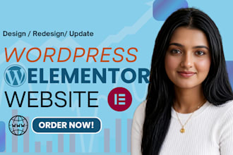 build german wordpress elementor website, redesign wordpress using elementor pro