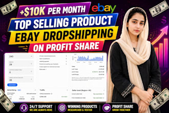 do expert ebay dropshipping on profit share