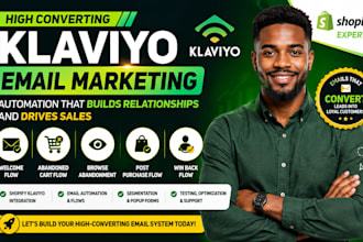 set up klaviyo email marketing and automation for shopify