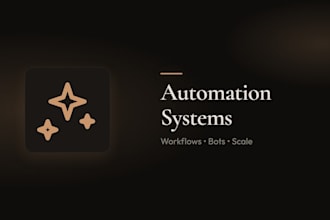 build automation workflows in zapier, make, or custom apis