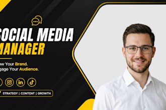 be your intagram marketing manager, instagram marketing, social media manager