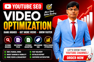 do youtube video SEO to increase views