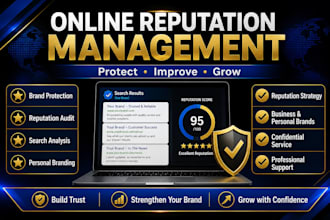 improve your online reputation with professional ORM services
